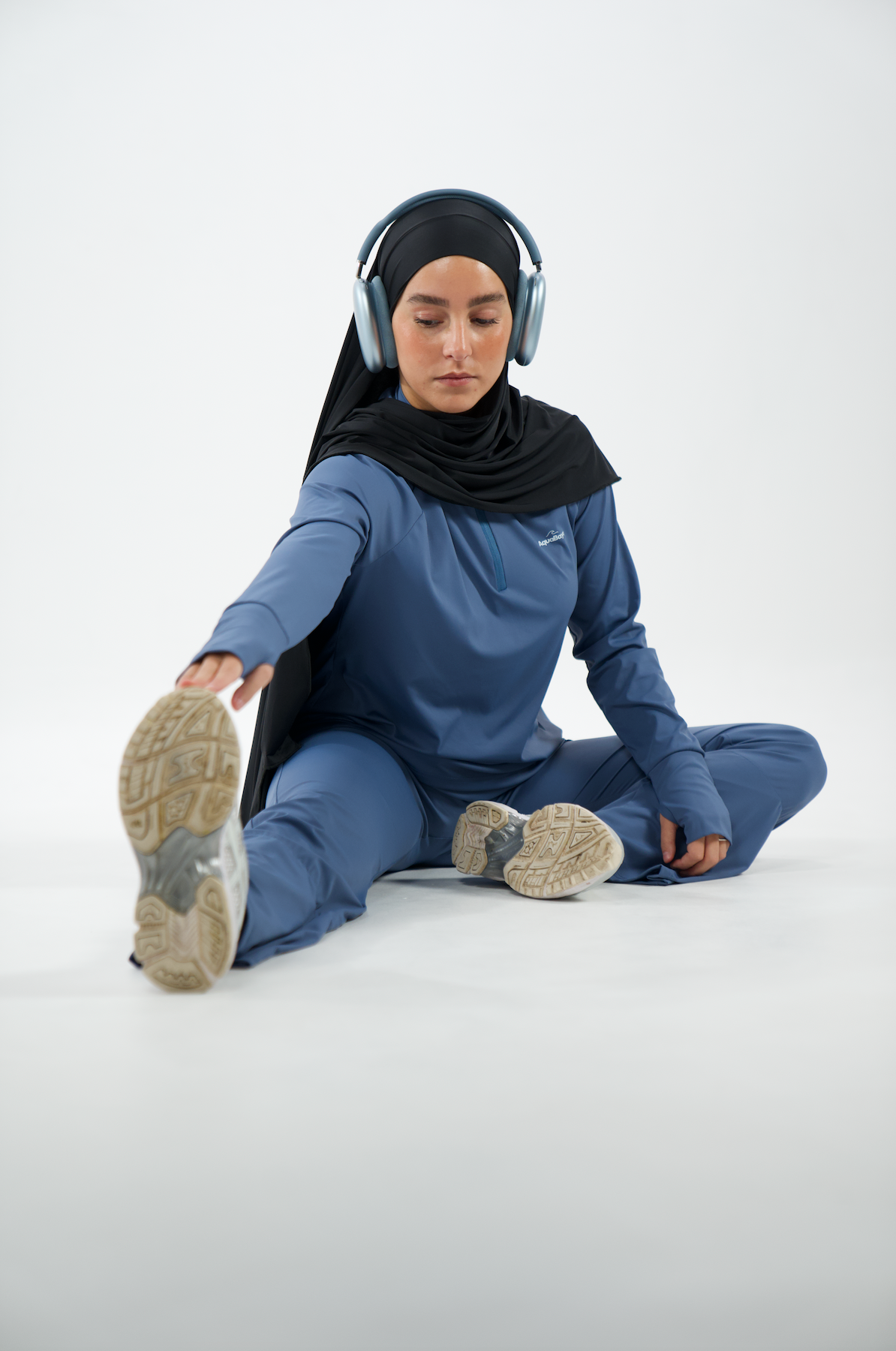 Burkini 2 en 1  Blue Storm