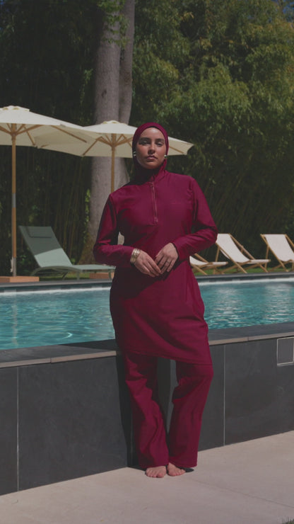 Burkini 3 pièces Ruby Glow